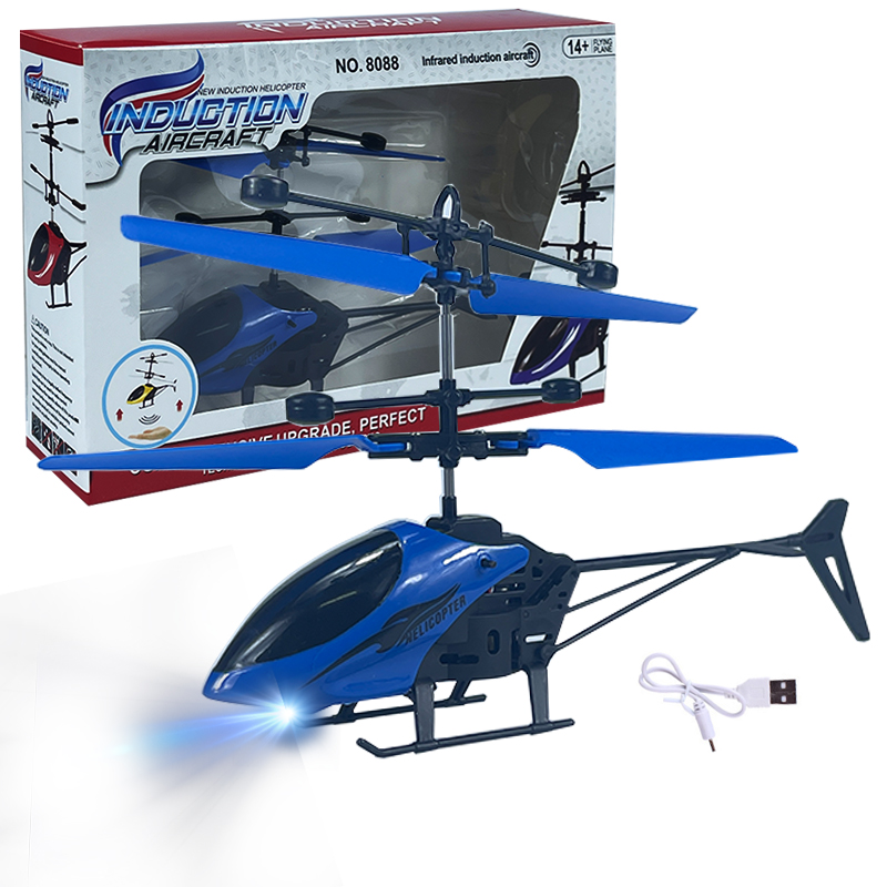 2022 High Quality New Children's Infrared Gesture Sensing Flying Toys Radio Control Helicopter RC Helicopter