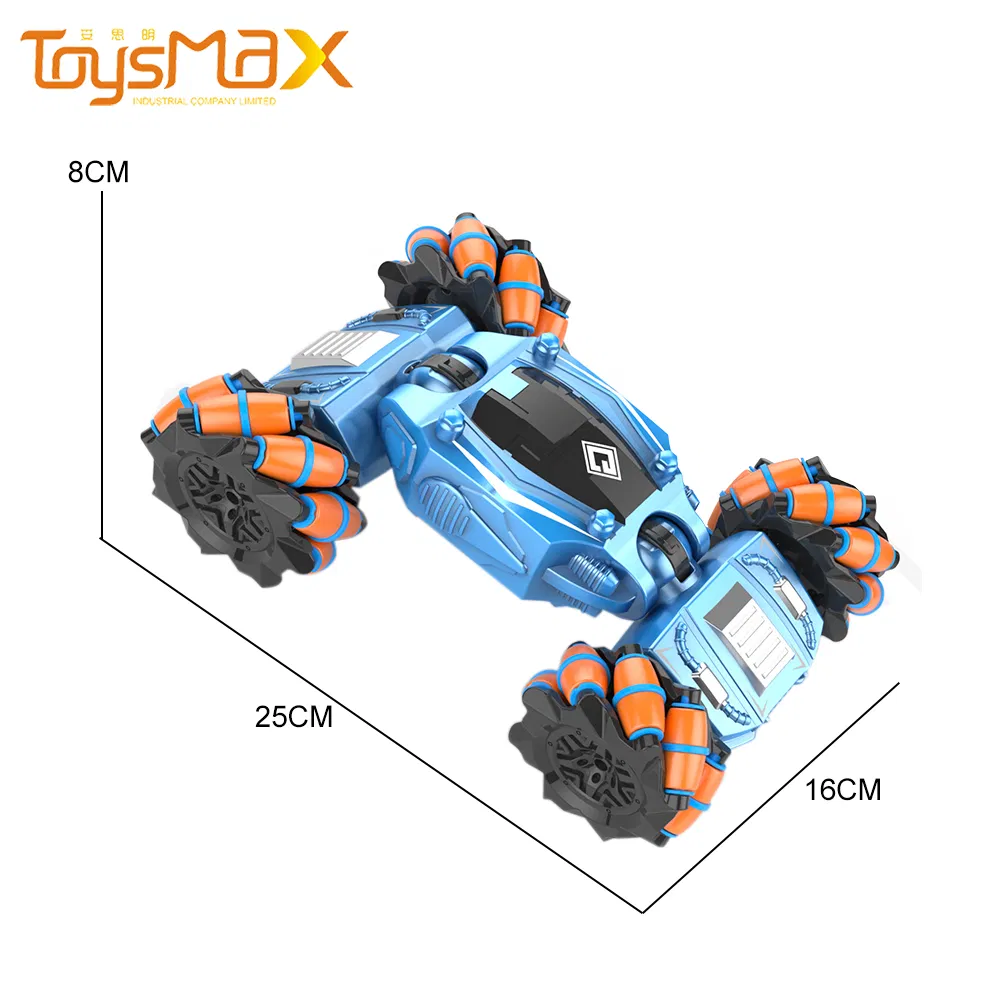 2.4G 360 Degree Filp Double Sided Rotationg off-Road Vehicle with Remote Control RC Stunt Car for Kids