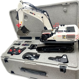 Huina 1594 1 14 2.4G 22CH Simulation Engineering Digger Vehicle Boy Alloy Metal RC Diecast Crawler Radio Control Excavator Toy