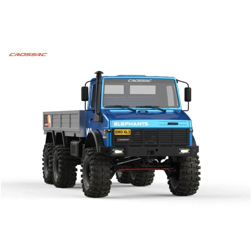 Crossrc EMO X6 Big Hippo 1/8 Scale Brushless RTR Off Road 4WD RC Crawler 4X4 CNC Metal Remote Control Truck Car Model for Adults