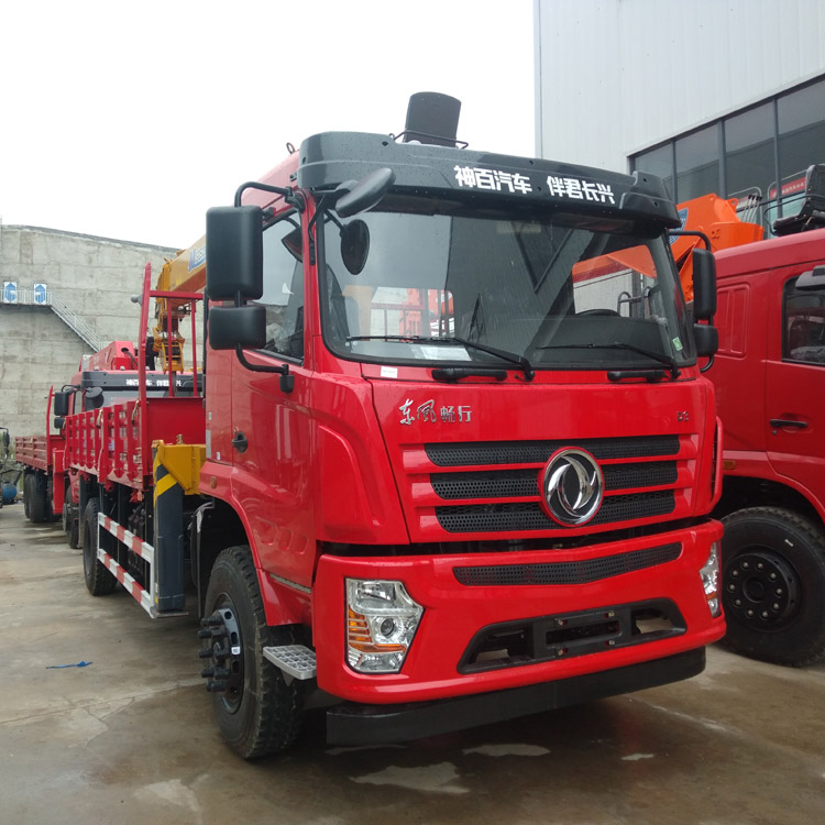 Truck Mounted Crane 4X2 8ton Sany Palfinger Mobile Hydraulic Boom Crane Truck Remote Control Manipulator on Truck