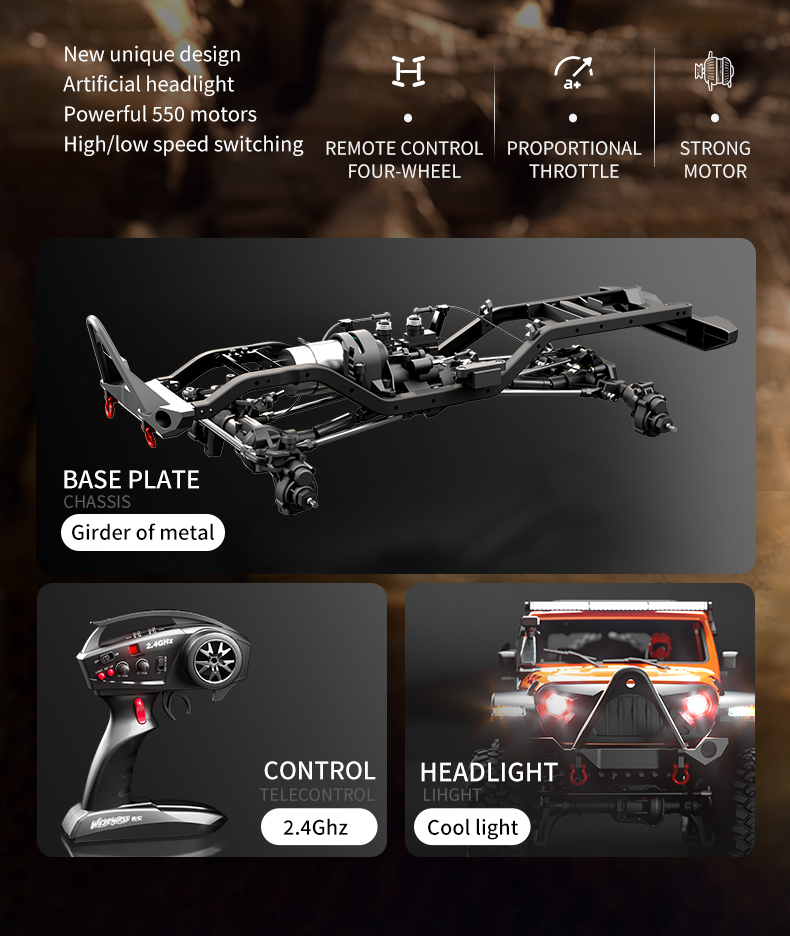 RC Rock Crawler Chassis