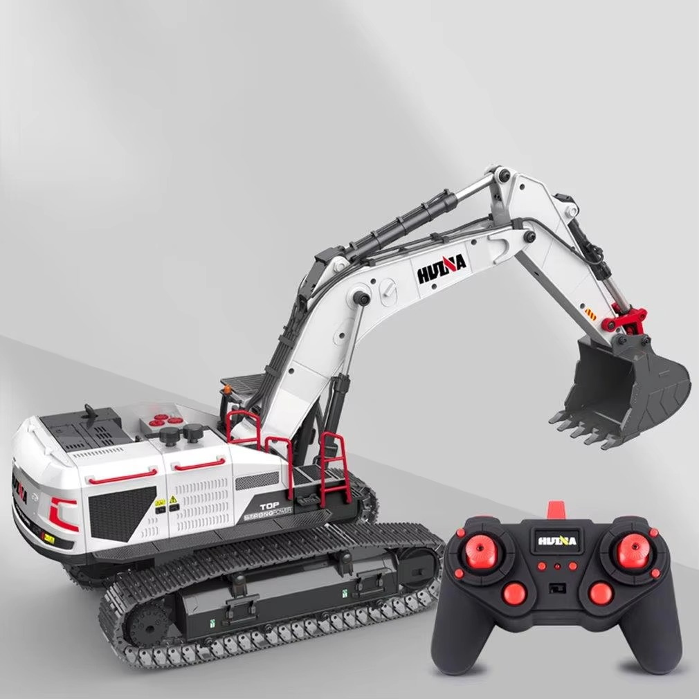 YT Hot Sale Huina 1594 22CH Alloy RC Excavators Remote Control Toys 1:14 Scale Engineering Vehicle Model DIY Gifts for Adult Kid
