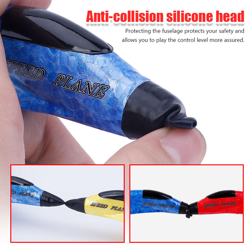 ZHIYANG ZY-320 2.4G EPP Flying Toy RC Aircraft Drone Toys Custom Remote Control RC Foam Fighter Toys Plane