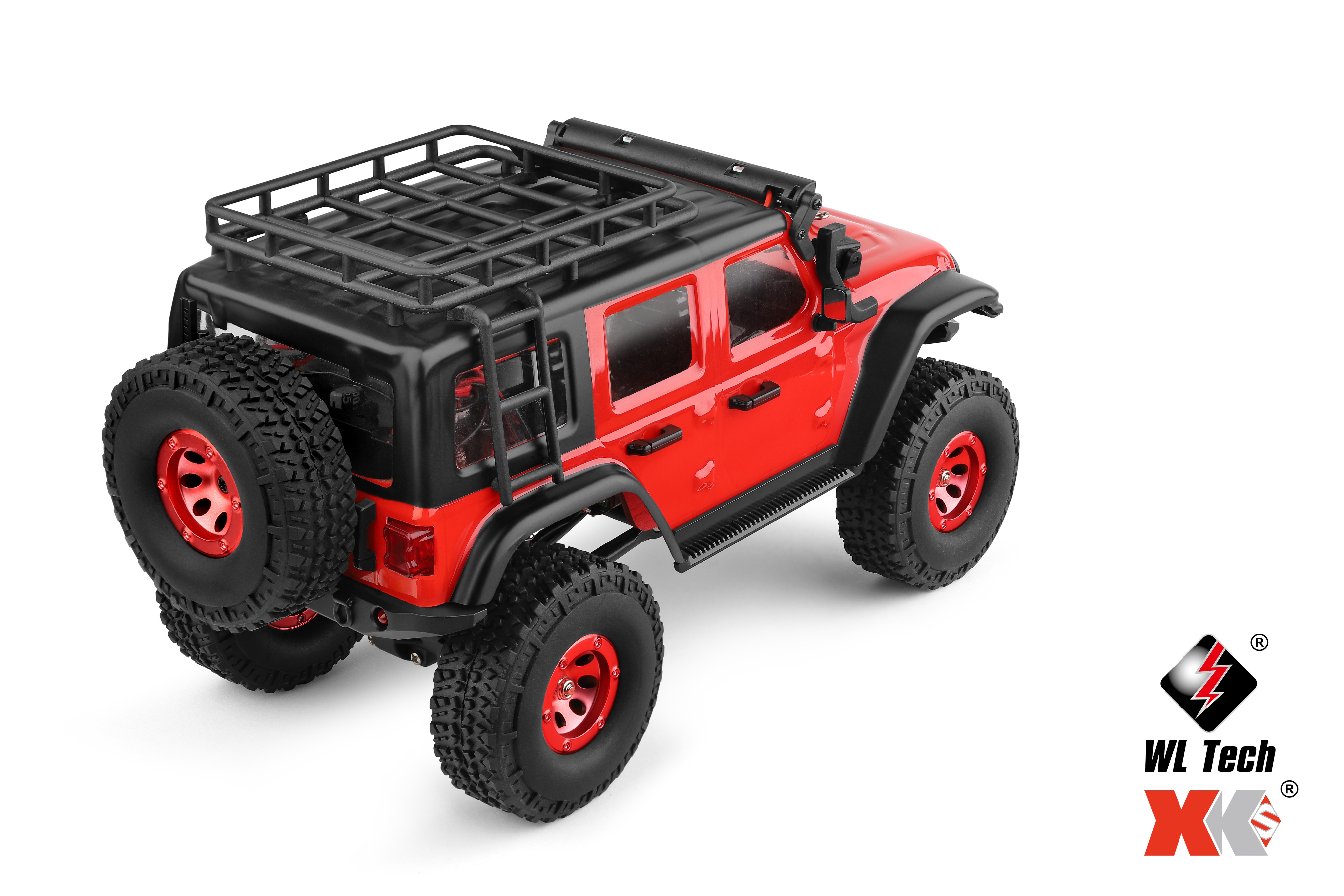 Original HOSHI Wltoys 2428 1:24 Mini Car 2.4G With LED Lights 4WD Rc Off-Road Vehicle Model Remote Control Mechanical Truck Toys