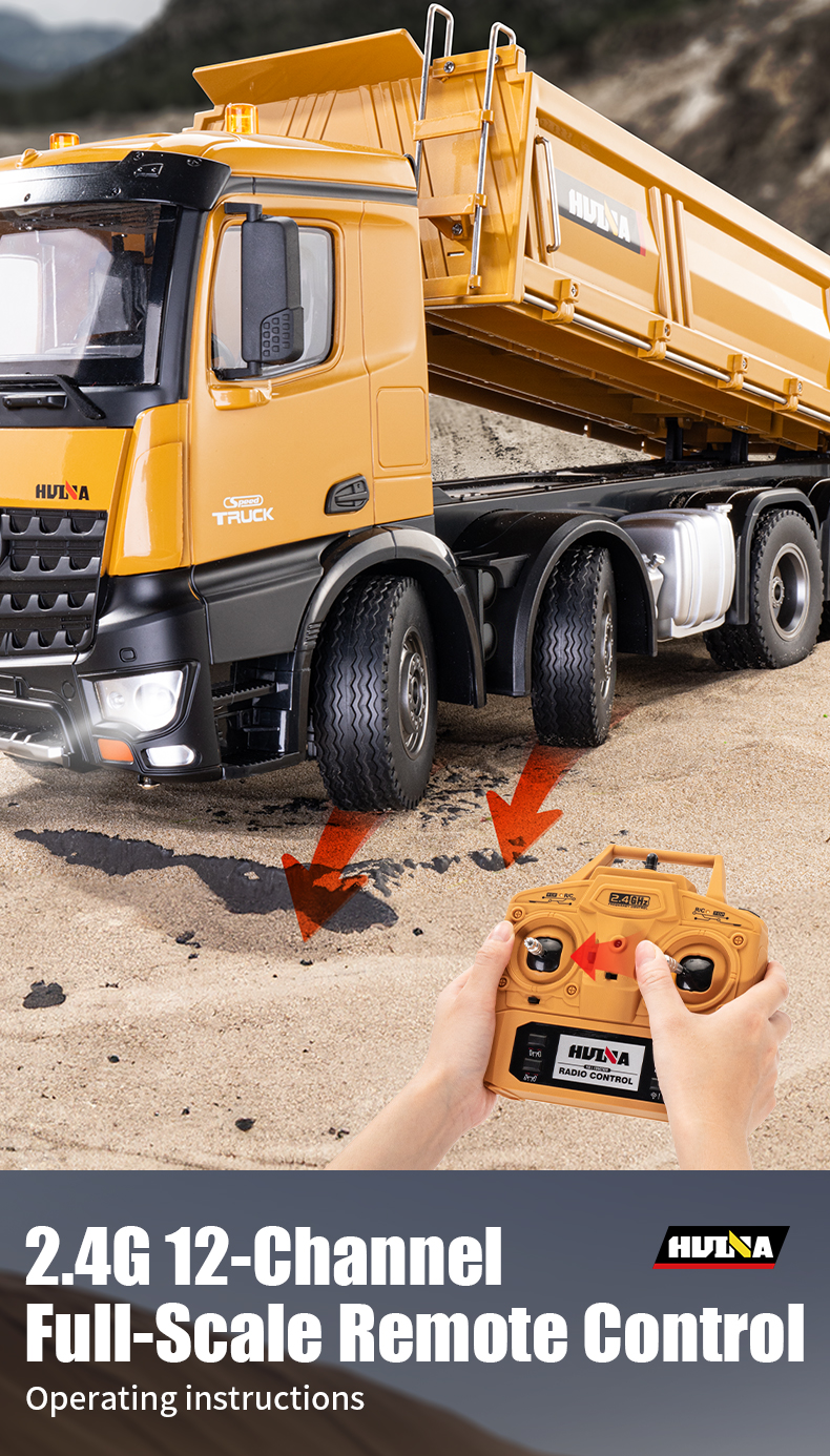 RC Tipper Detail