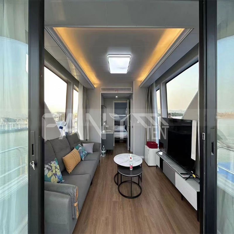 All Electric Solar Powered Houseboat China