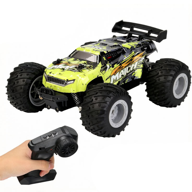 1:18 Scale Rc Car Off Road Climbing Drifting Racing Toy Remote Control Stunt Vehicle Alloy Off-road Vehicle 2.4g High Speed Car