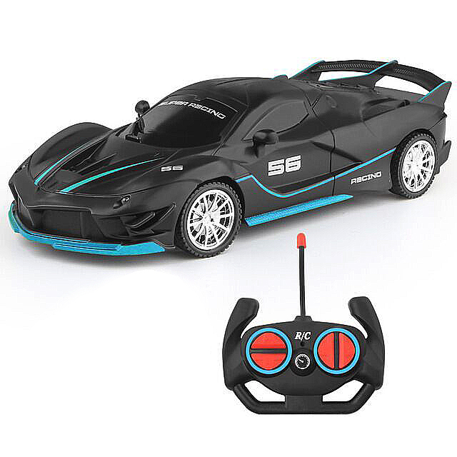 Hot Selling 1:18 RC Car 4C Electric Remote Control Toy With High Speed Led Light Remote Control Toy for Kids Boys Girls Gifts