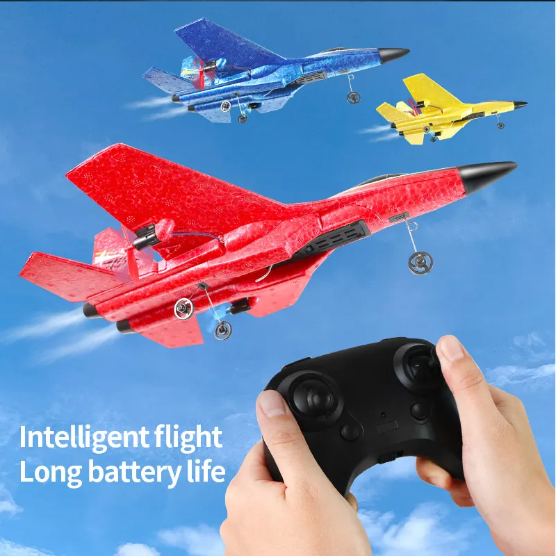 F22 2.4G 2.5CH 4WD Flying Remote Control Airplane Glider Aeroplane Aircraft Model Toy Avion Foam EPP Flugzeug Jet Air RC Plane