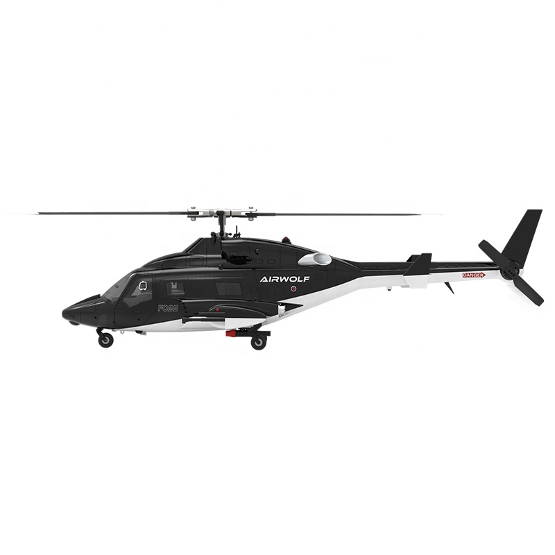 Ready to Fly GPS RC Helicopter Airwolf YXZNRC F02S with Brushless Motors 2.4GHz Transmitter 1200mAh LiPo Battery for Outdoor Fun
