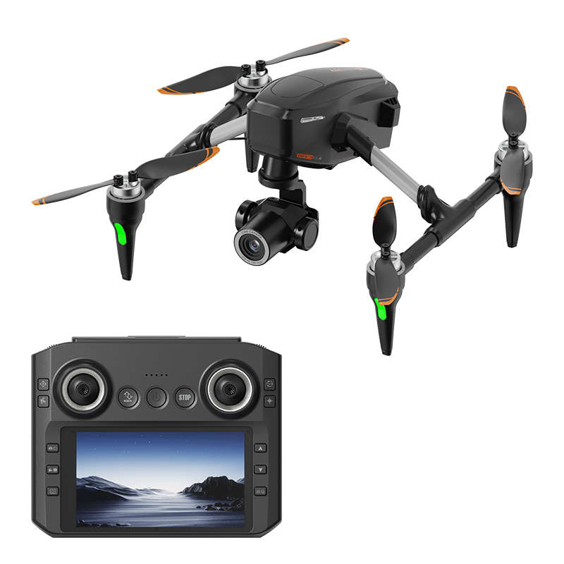 RC Aircraft Model FPV Drone Kit Set with 4K HD Camera for Hobby Flying and Outdoor Remote Control Entertainment