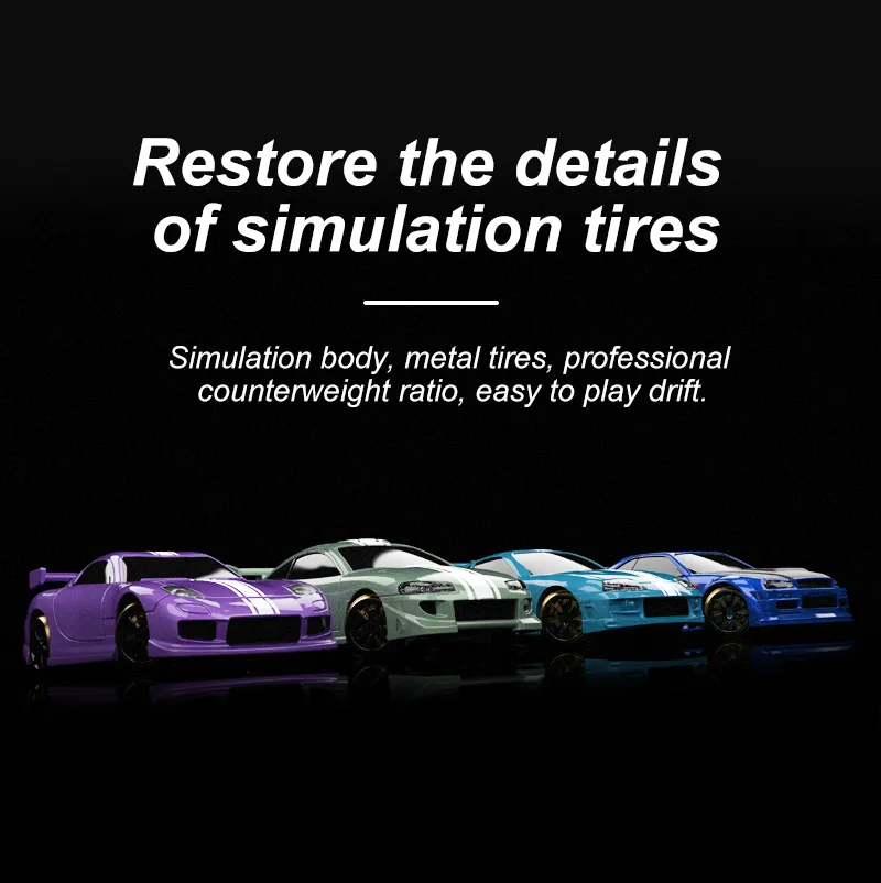 R/C 1:76 Drift Car Detail 3
