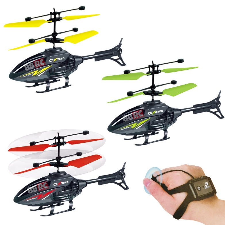 88RC JDH-2024 Factory Price 2.4g Hand Induction Flying Mini Helicopter Follow Me Obstacle Avoidance Indoor-Outdoor Ready-to-Go
