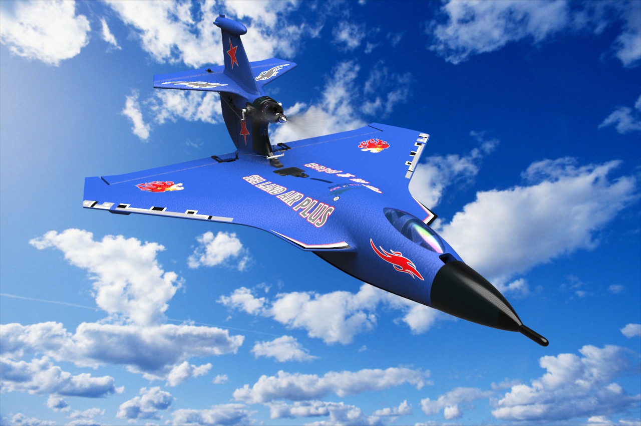 Waterproof Rc Airplane Epp Foam 2.4g Fighter Hobby Remote Control Plane