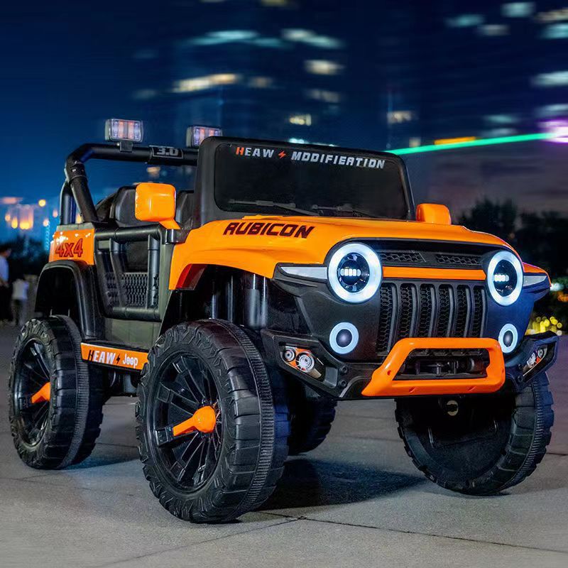 Children Electric Toy Car/remote Control Kids Ride on Car/battery Off-road Vehicle 12v Battery Powered Four Wheels Drive Remote