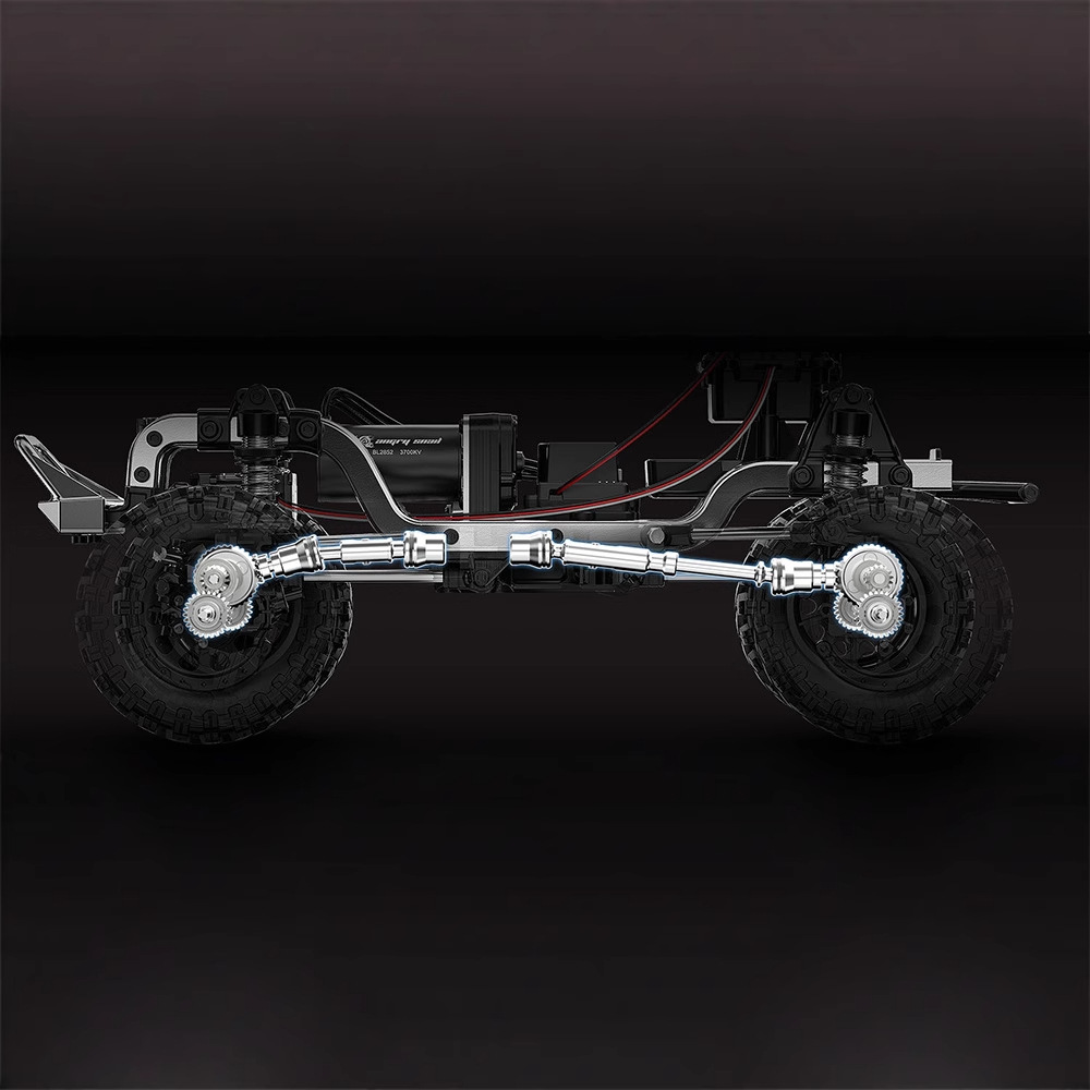 Mjx H12P High-Speed Full-Scale Electric Remote Control Car Expert Level Big-Foot Climbing Off-Road 120m Remote Distance 1:12 RC