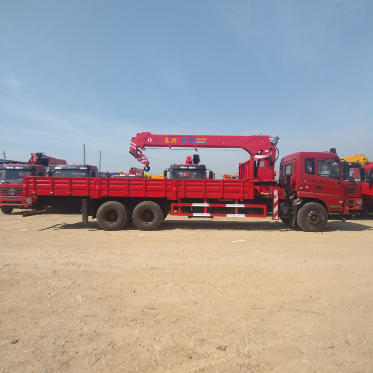 Dongfeng 12ton China Truck Mounted Crane Boom Crane Mounted Truck Manipulator on Truck for Sale Remote Control