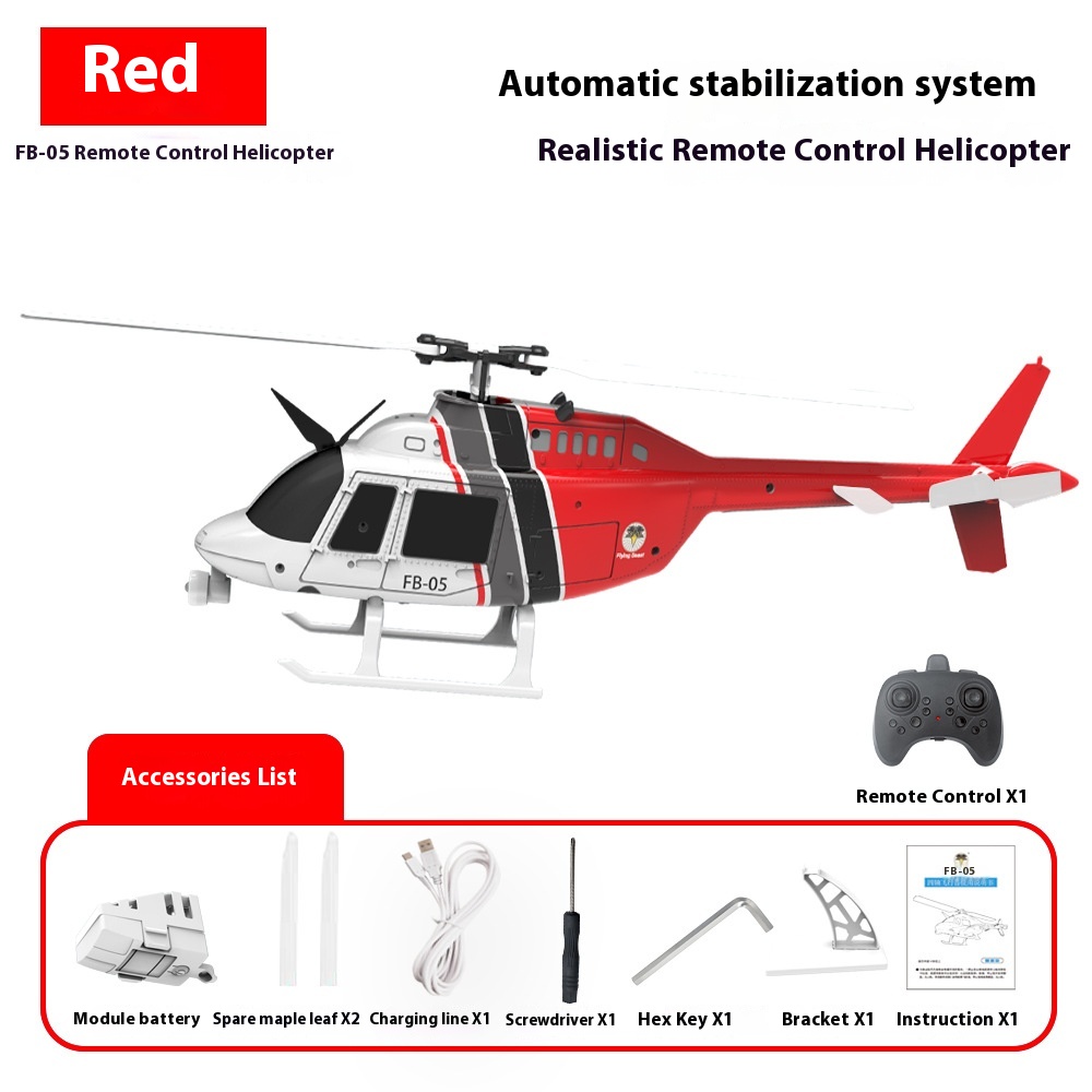 Children's Remote Control RC Helicopter Fall-Resistant Wing Air Pressure Height Fixed 3D Tumble Aircraft Model for Unmanned