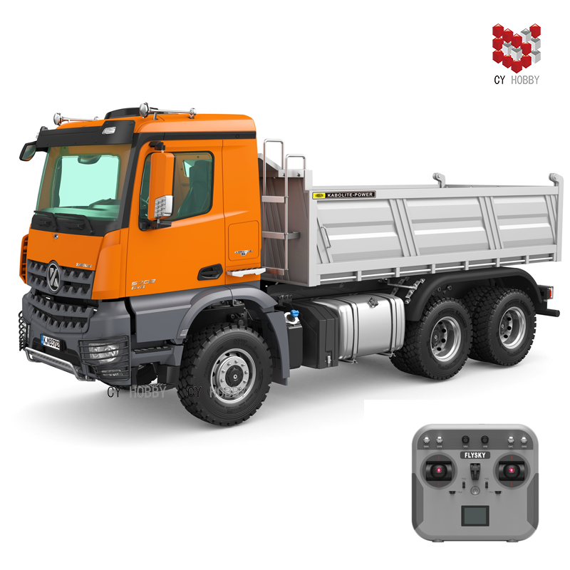 Huina Kabolite K5702 6X6 1/14 RC Dump Truck Model Professional Remote Control Dump Truck Engineering Vehicle Construction Truck