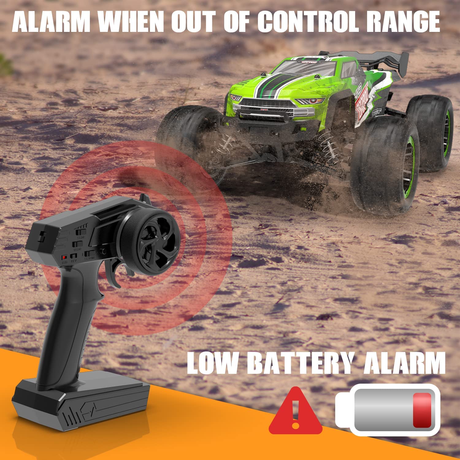 Hot Selling 1 16 Remote Control High Speed RC Cars 4WD 4x4 Off Road 2.4G Big Wheels Radio Control Hobby Truck
