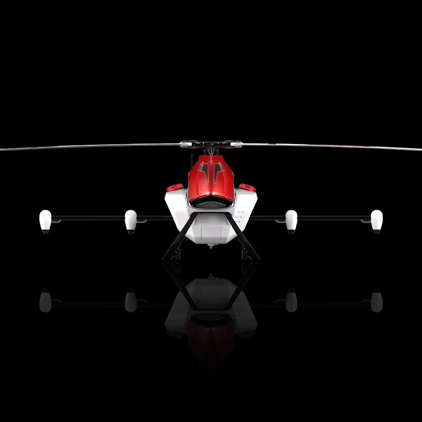 Best Quality Large Outdoor Real Helicopter Aircraft Big Oil Powered RC UAV Drone with Remote Control