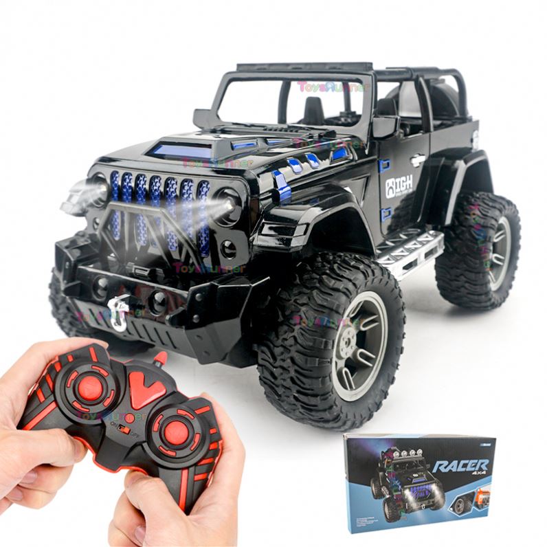 1/8 Scale 4WD High-Speed Racing RC Cars Off-road Drift Twisting Stunt Hand Gesture Sensing 7-Channel Remote Controller USB Cable