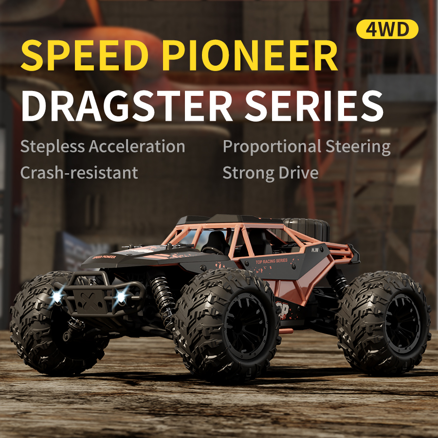 1:16 Alloy Remote Control Off-road Car Outdoor Remote Drift Car Boys Gift Four-wheel Drive Climbing Car Model