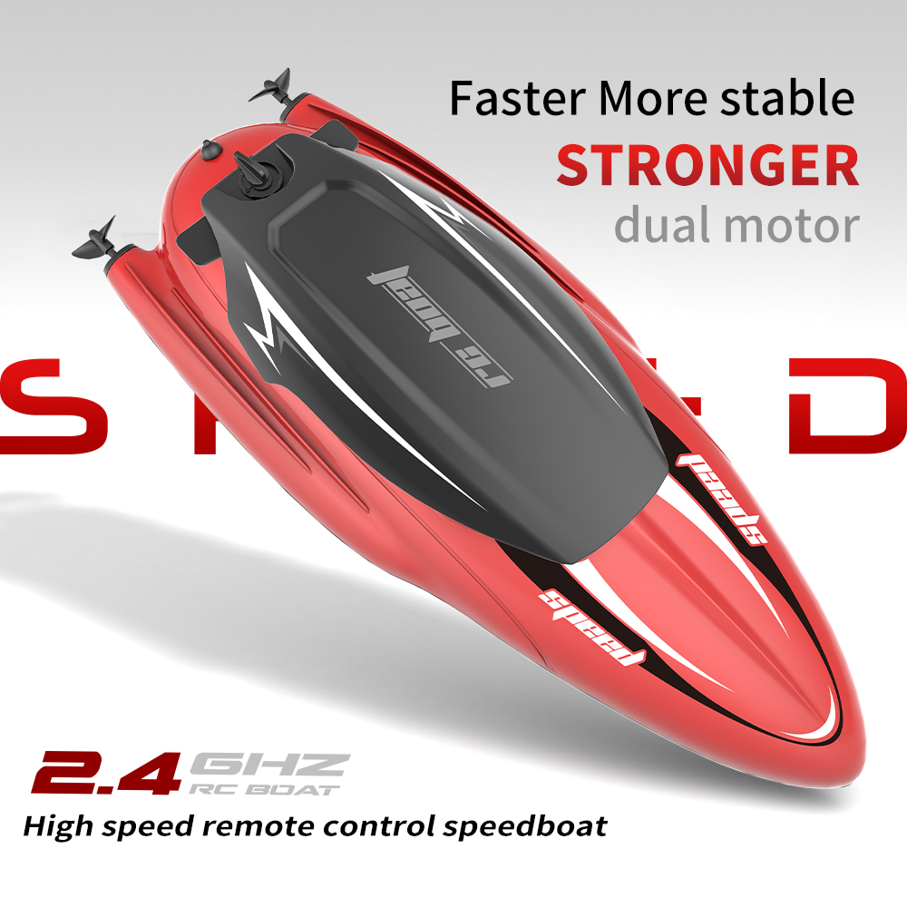 Intelligent Remote-controlled Speedboat with Powerful Engine and Waterproof Feature, TY1 Mini High-speed Boat with Dual Motors