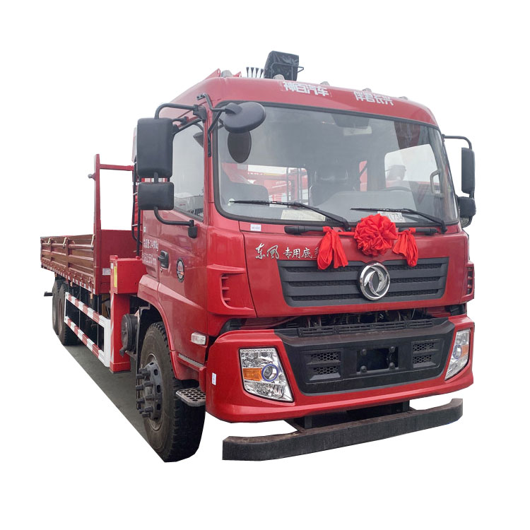 Dongfeng 12ton China Truck Mounted Crane Boom Crane Mounted Truck Manipulator on Truck for Sale Remote Control