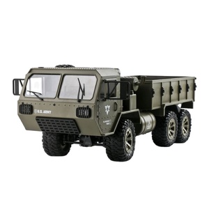 FY004A 1/16 2.4G 6WD Proportional Remote Control RC Toys Truck Army Military Brushed Car RTR Optional 0.3mp Wifi FPV Camera
