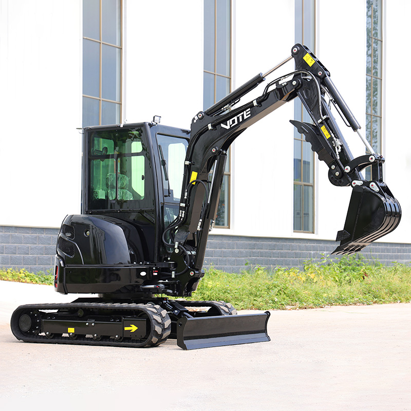 VOTE Free Shipping Excavator 3.5 Ton Kubota Engine EPA Digger Farm Small Excavators 1 Ton 2 Tons Prices Mini Crawler Excavator