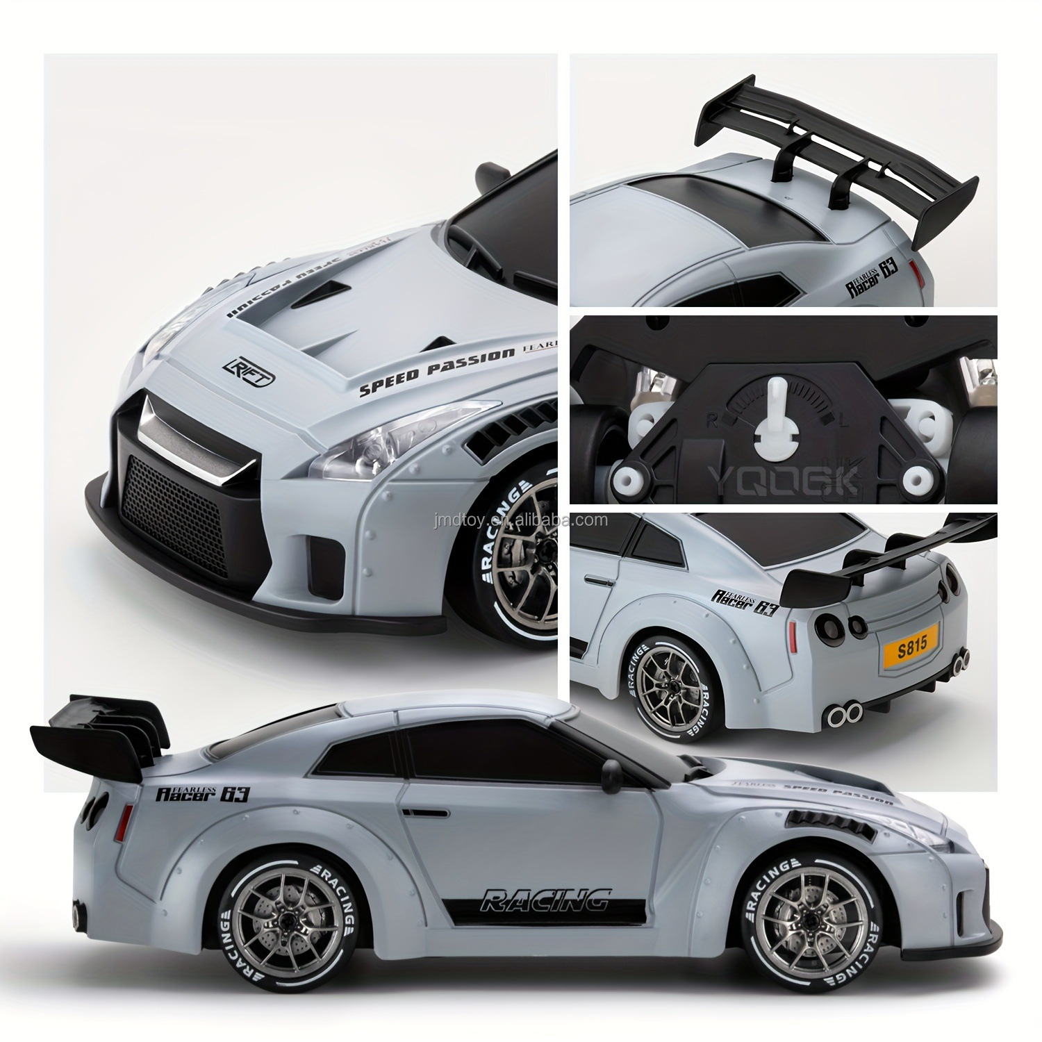 1/24 2.4Ghz 4WD 911 GTR Model Vehicle Super Sports Rc Racing Car 20km/h High Speed Hobby Grade Brushless Rc Drift Car 4x4 Toy