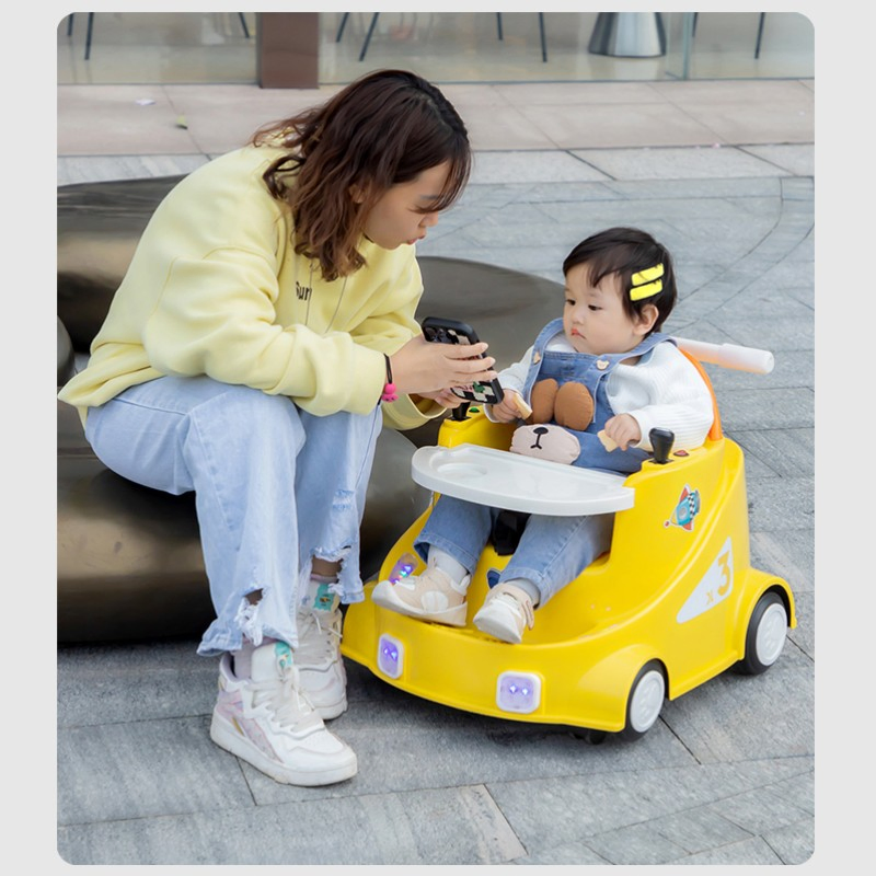 High Aesthetic Children's Electric Drift Car/Cool Lighting, Music/380 * 2 Motor/Kids Electric Vehicle