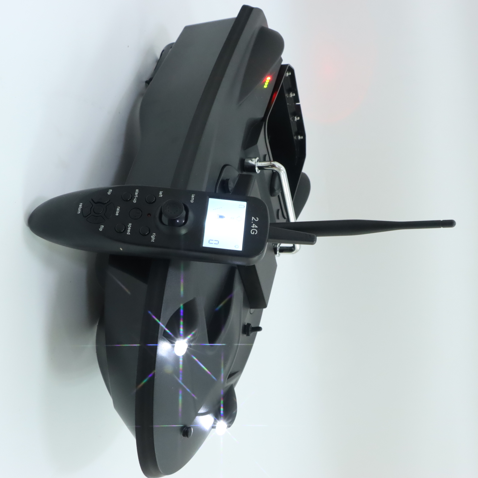 LY 02D New High-quality GPS Bait Boat Carp Fishing One-handed Remote Control 500m Signal Reception Automatic Return 12000mAh 2kg