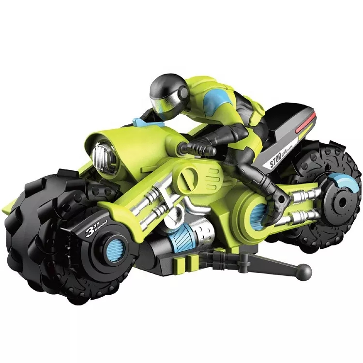 1: 10 RC Motorcycle Rotation Drift RC Car Electric Vehicle with USB