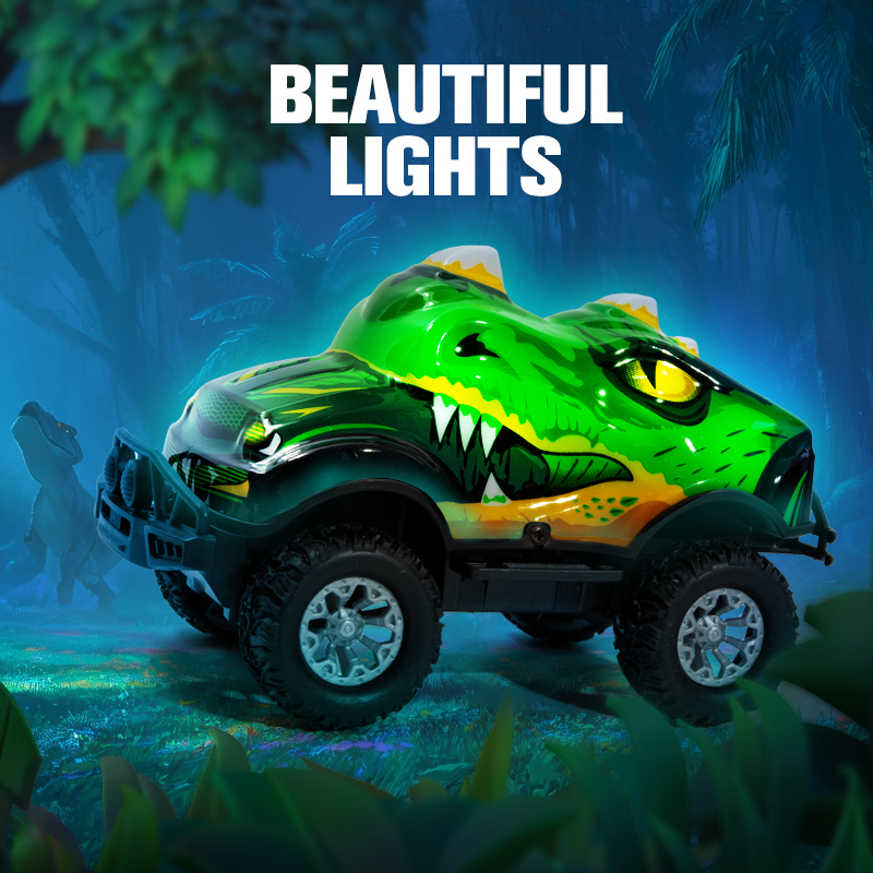 RC Car Toy 1:20 Scale 4 Channel Remote Control Lighted Drift Car Off-Road High-Speed Racing RC Toy for Children