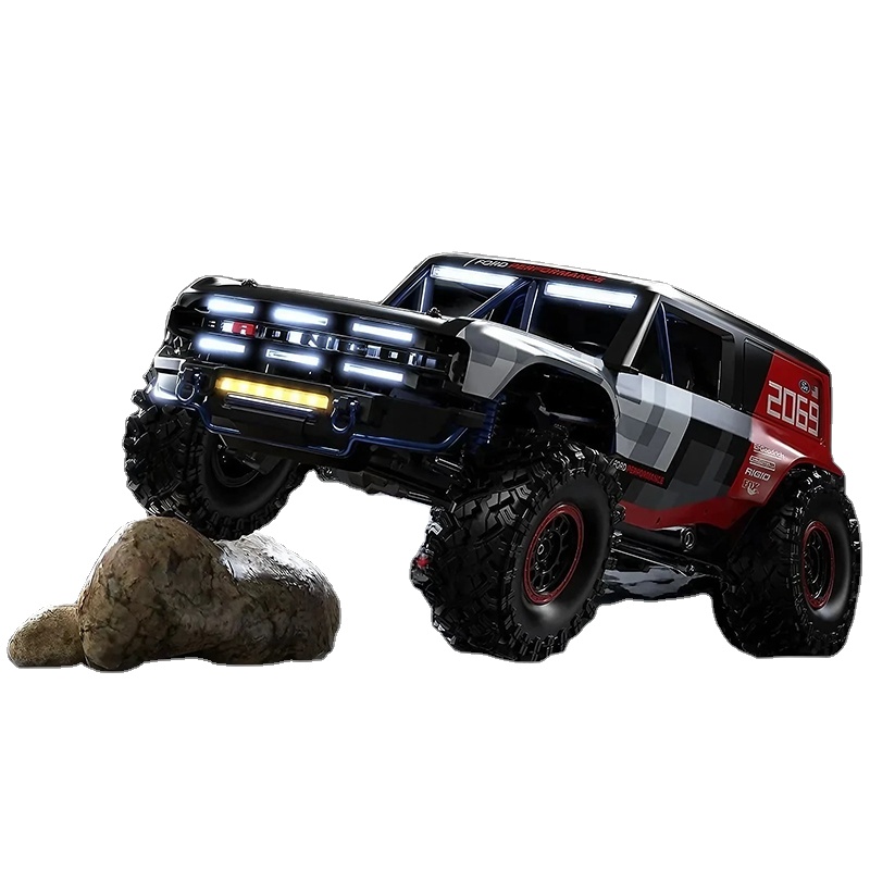 MJX H8P 1/8 Scale Bronco R Licensed 4WD RC Rock Crawler With Brushless Motor 80A ESC 3S Aluminum Alloy Off Road Remote Vehicle