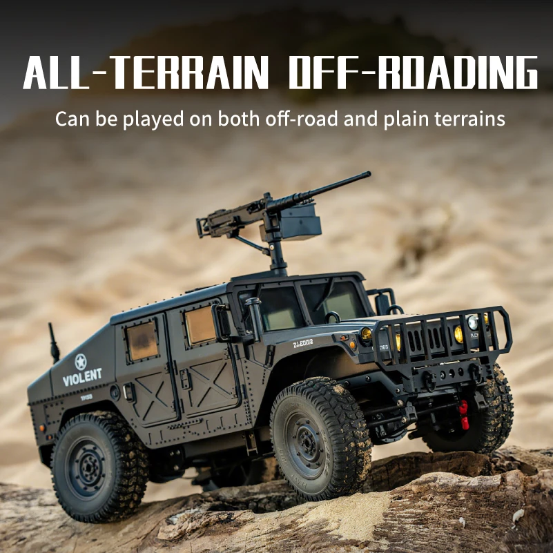 JHD JJRC C8835 1/14 RC Car Simulation 4x4 All-terrain 2.4G Off-road Climbing Vehicle Remote Control Military Car Kids Toy Gifts