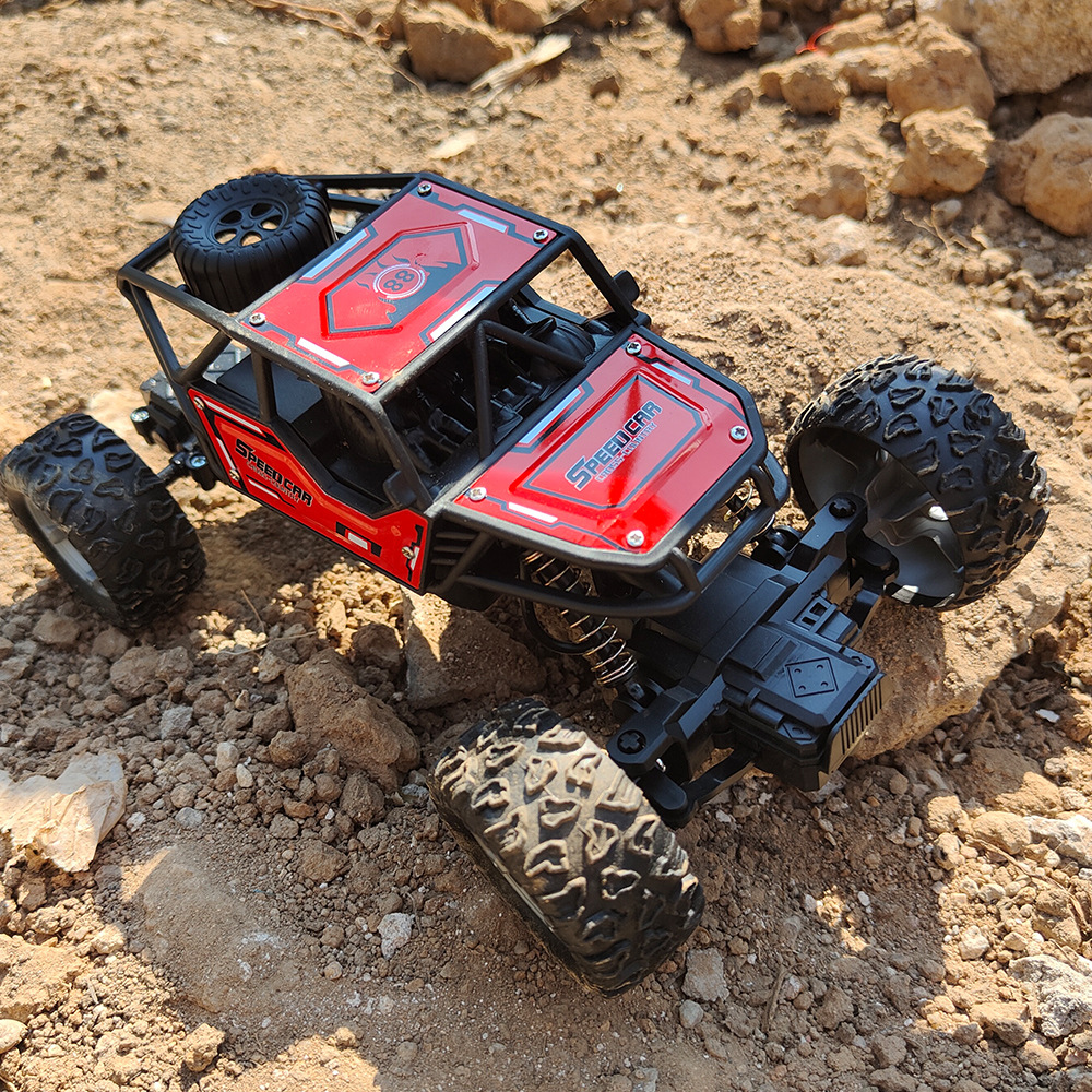 Popular Product 1:20 Simulation Four Wheel Drive High Speed Remote Control Car Alloy Climbing Off Road Vehicle Toy for Kids