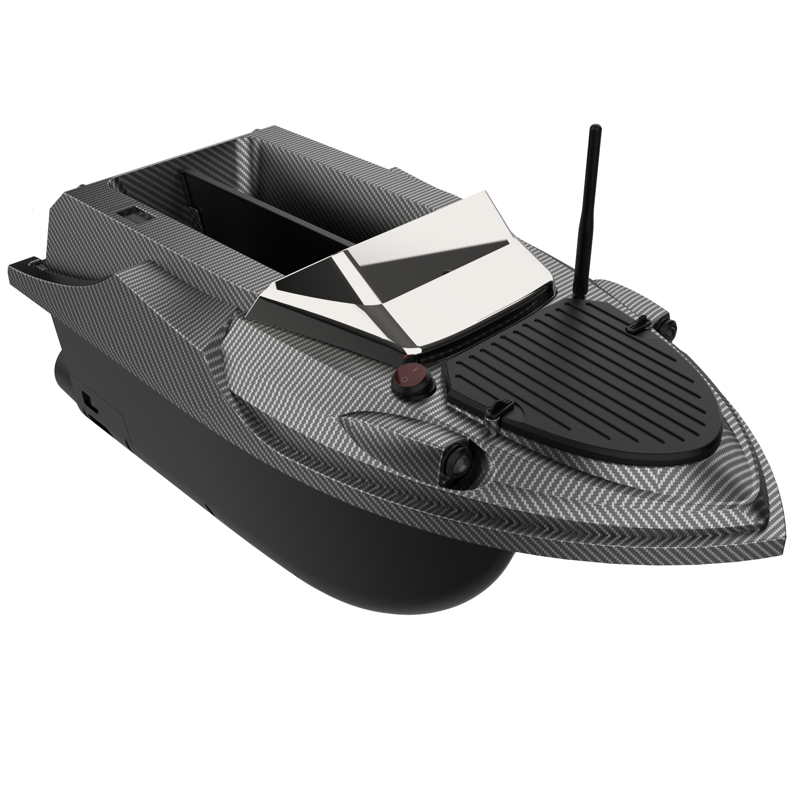Flytec New V080 GPS Fish Finder Bait Boat 800M 180 Points 3KGS 12V 15KM/H High Speed Trawling RC Carp Fishing Boat Plastic