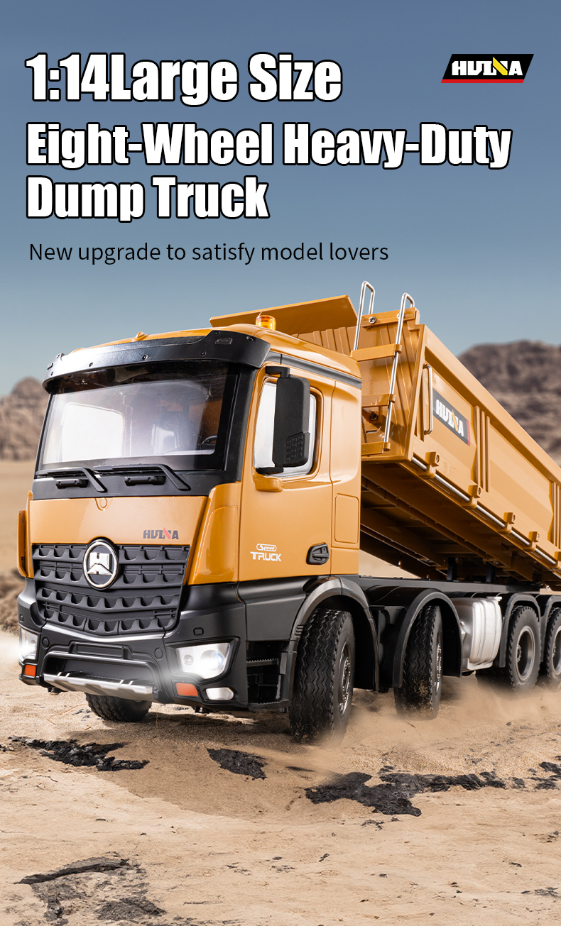 Remote Control Alloy Dump Truck