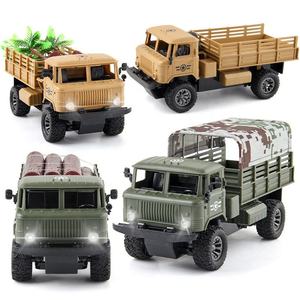 4CH Simulation Model Military RC Trucks Toys Boy Electric Military Toy Vehicle Climbing Off-road Remote Control Car Toy