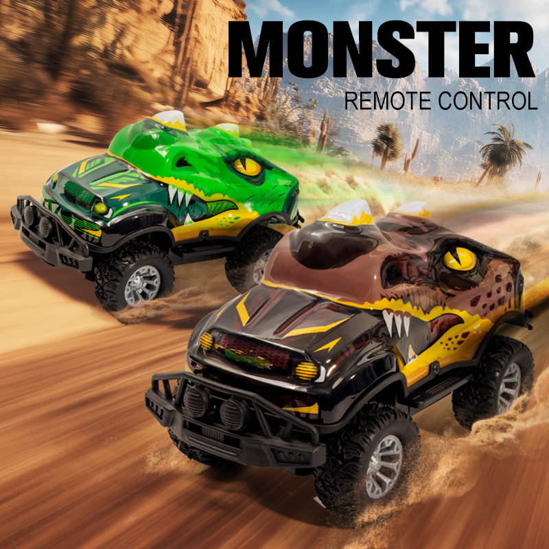 RC Car Toy 1:20 Scale 4 Channel Remote Control Lighted Drift Car Off-Road High-Speed Racing RC Toy for Children