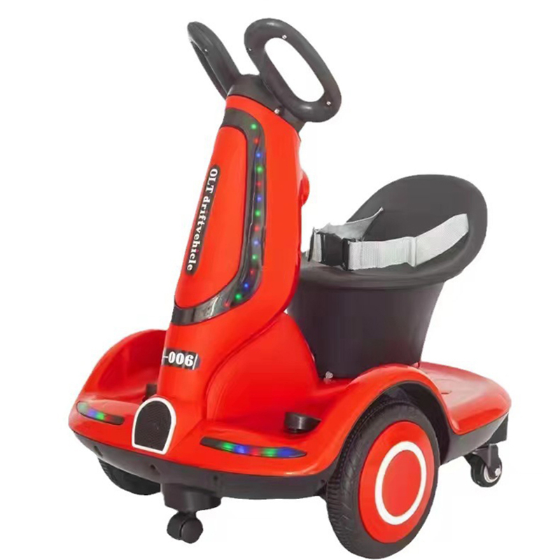 Children's Electric Balance Scooter, a Remote-Controlled Electric Drift Vehicle,