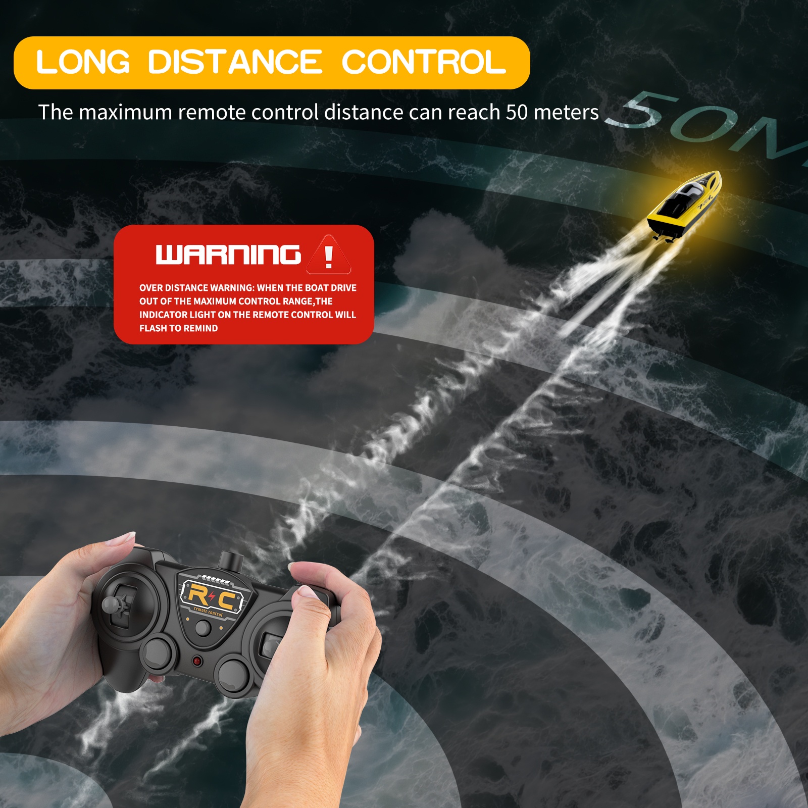 V333 RC Boat Remote