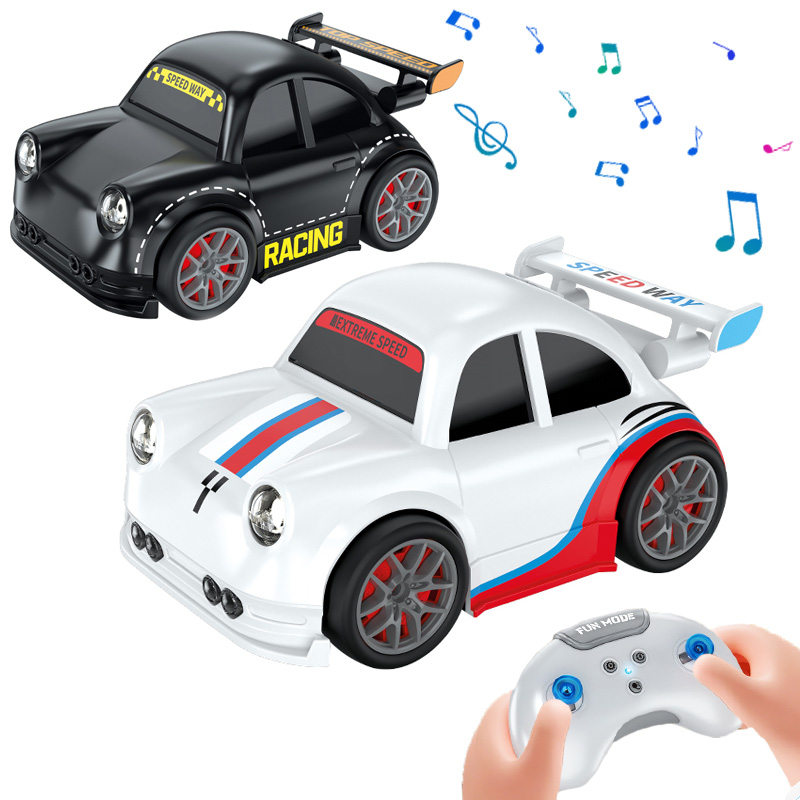 Hot Sale High Quality 2.4ghz Four-wheel Mini Desktop Small Rc Drift Car Electric Multifunctional Remote Control Toy Car for Kids