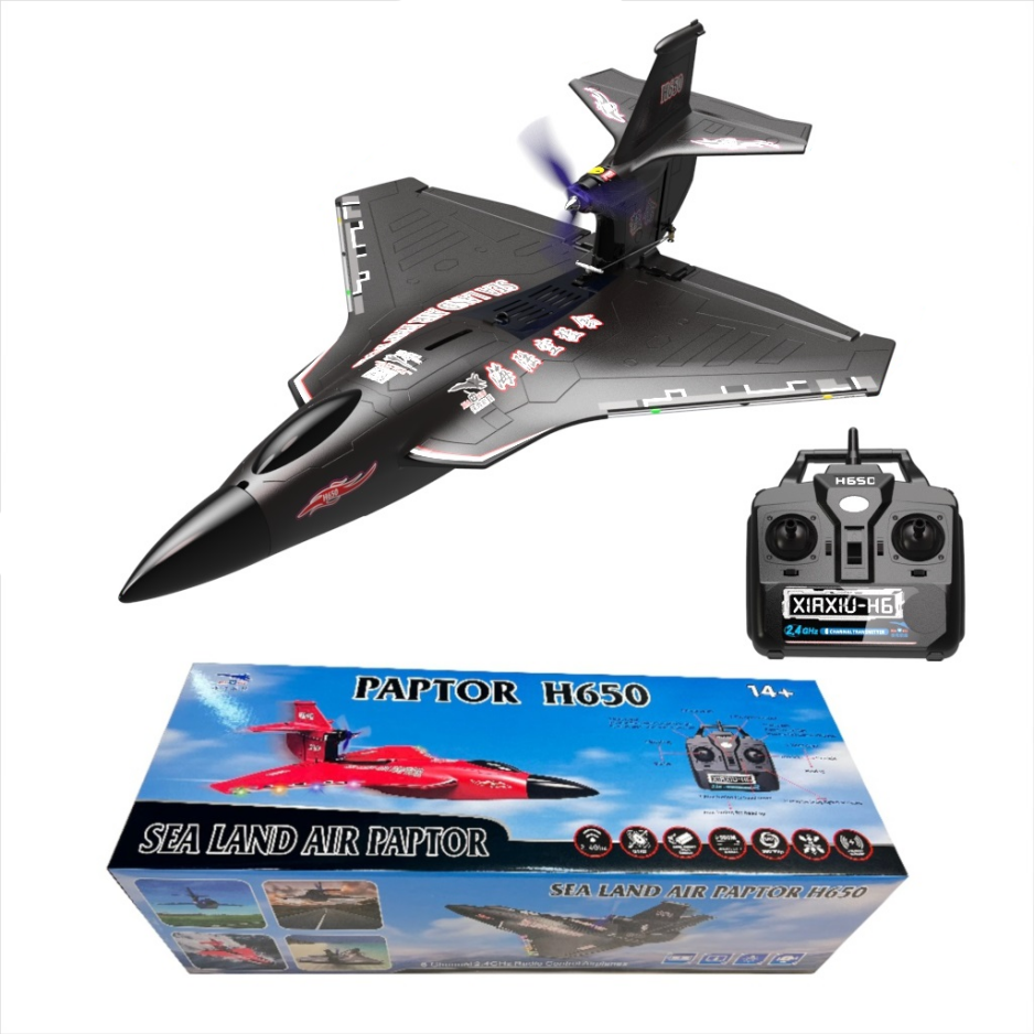 Lehoo Toys H650 Waterproof Sea Land Air Amphibious EPP Foam RTF RC Airplane 2.4G Remote Control Plane
