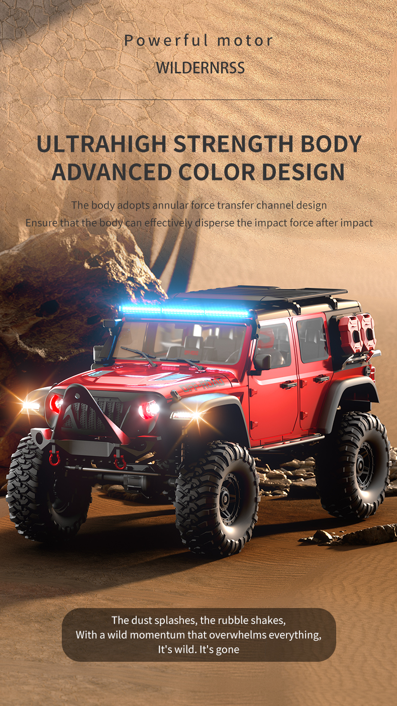 RC Rock Crawler Colors