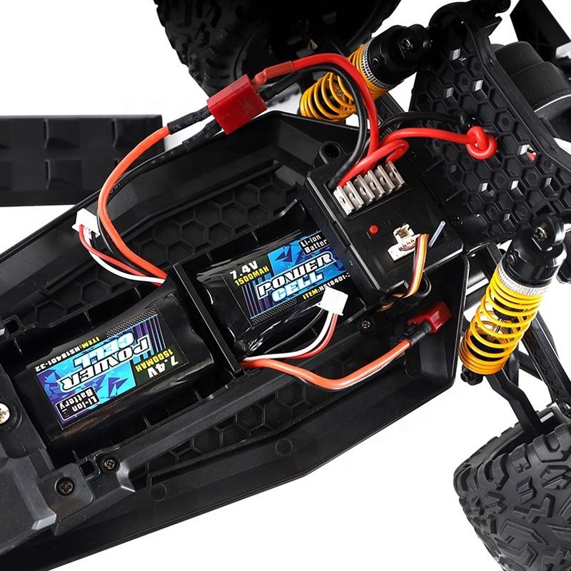 1:8 Scale 2WD High Speed RC Race Truck 45km/h 2.4GHz Radio System 7.4V 1500mAh Battery 6KG Servo Off-Road RC Car